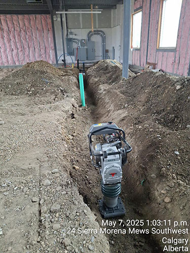 Image 2 - 2 Sons Excavating, mechanical trenching, small footprint.